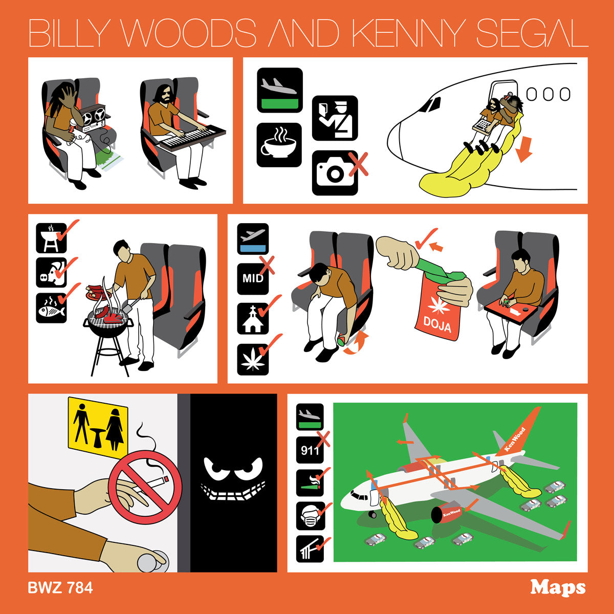 billy woods x Kenny Segal - MAPS [VINYL]