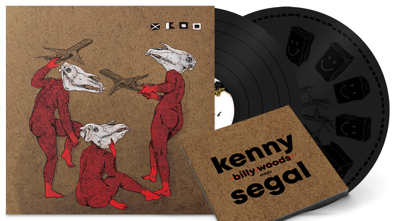 billy woods x Kenny Segal - MAPS DELUXE [Deluxe 2xLP Vinyl, 7x7 Booklet]