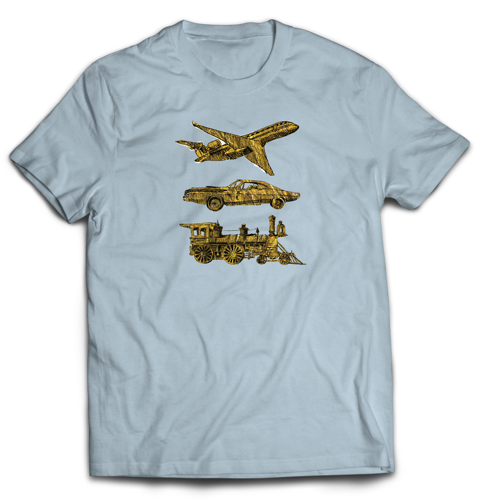 billy woods x Kenny Segal - "PLANES, TRAINS & AUTOMOBILES" [SHIRT]