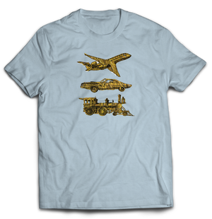 billy woods x Kenny Segal - "PLANES, TRAINS & AUTOMOBILES" [SHIRT]